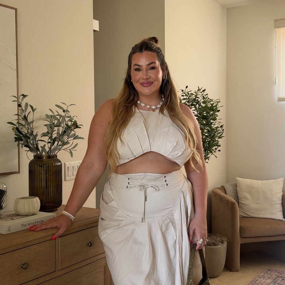 Andrea Iyamah - Yeni crop top & skirt